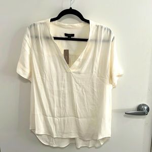 J. Crew silky popover top